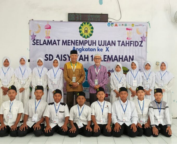 Penuh Semangat, Siswa Kelas VI Jalani Ujian Tahfidz